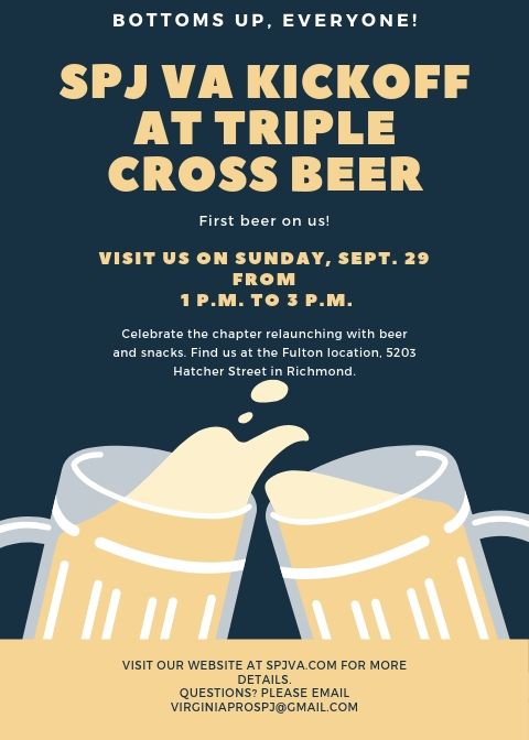 SPJVA Kickoff Flyer